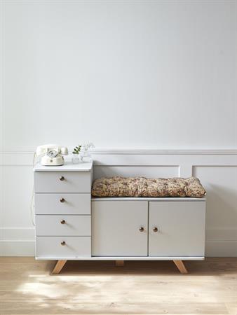 Meuble commode BILBOQUET DÉCO gris clair