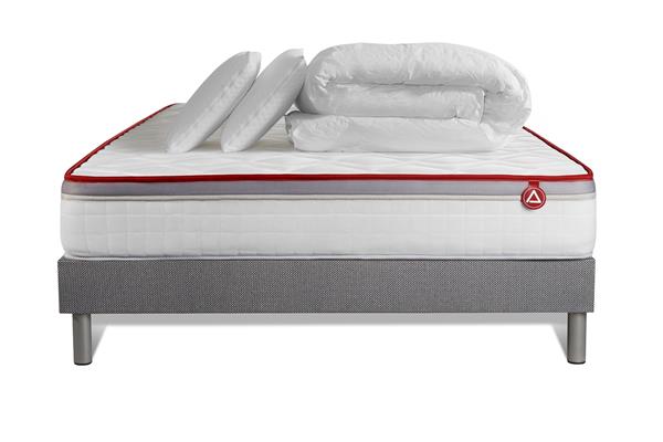 Pack Mousse 180x200cm kit Gris