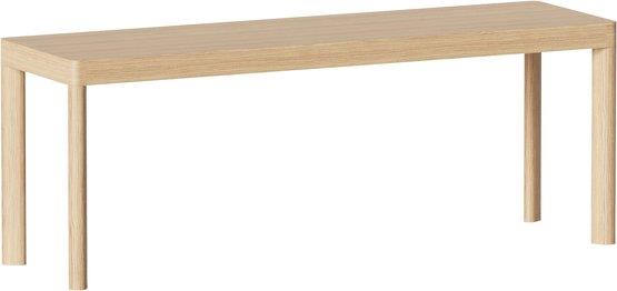 Banc en bois de chêne naturel Galta 120 - Kann Design