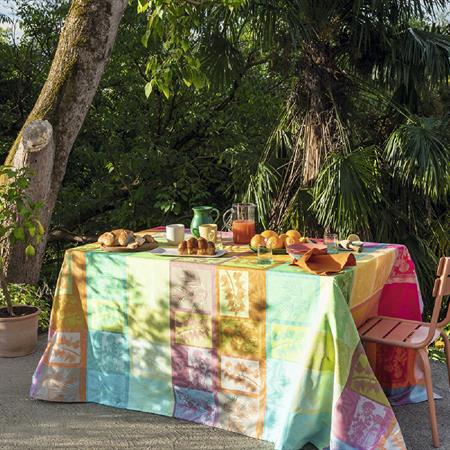 Nappe  pur coton multicolore 180x250