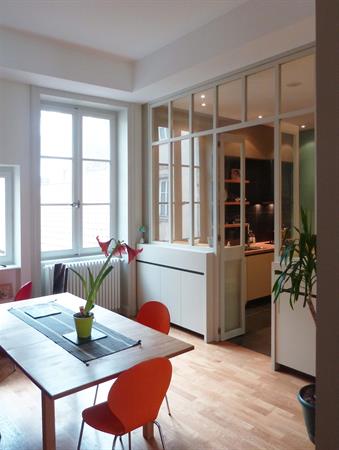 Image Salle à manger et cuisine en alcôve Vincent GUILLO   architecte d'intérieur