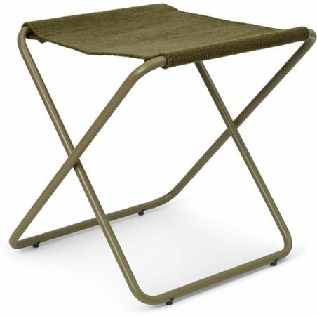 Tabouret pliable vert en métal vert Desert - Ferm Living