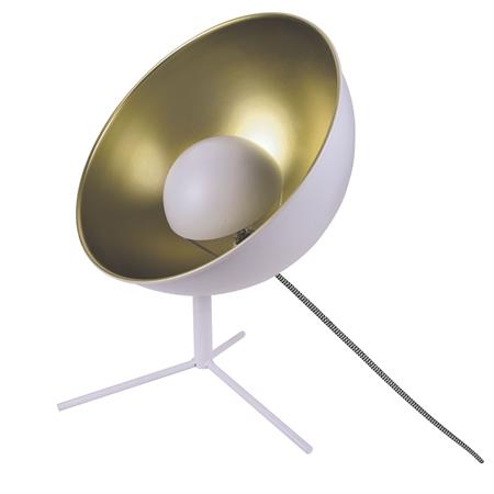 Lampe trépied en métal h
