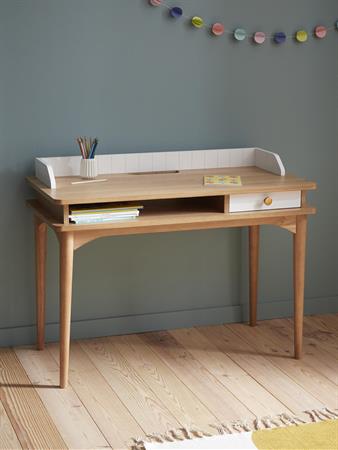 Bureau enfant bois blanc