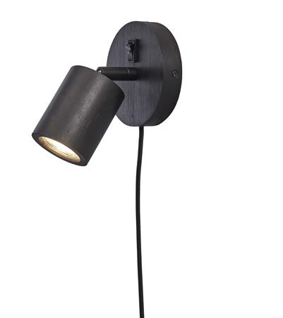 Applique bambou noir Ø12cm