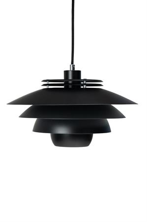 Suspension en métal noir mat