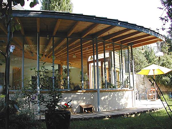 Image Maison en bois en rotonde Gérard Gasnier