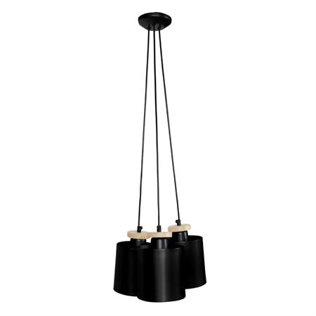 Suspension métal noir