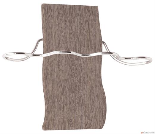 Porte-serviette bois d'Éthiopie 30x27cm