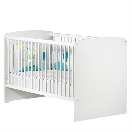 Lit bébé évolutif New Basic Little Big Bed blanc 