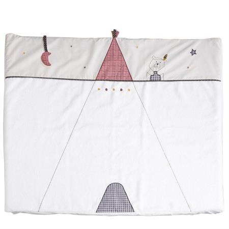 Matelas à langer 6x68x84cm en Coton Beige