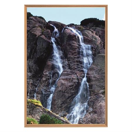 Tableau mural encadré cascade 65x97