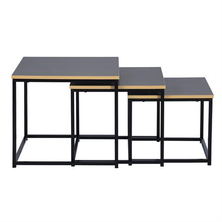 Ensemble table effet marbre 
