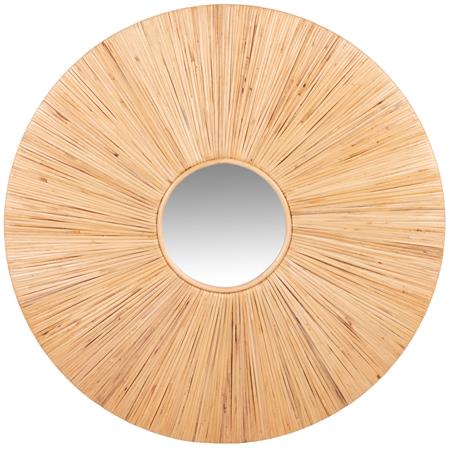 Miroir en rotin tressé D70
