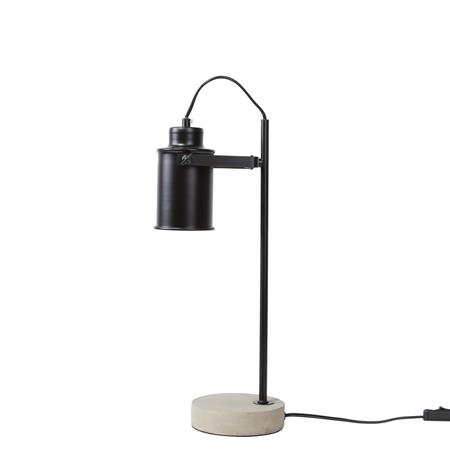 Lampe de bureau réglable métal noir