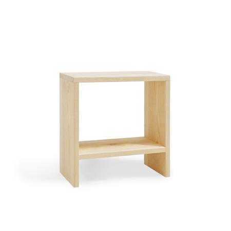 Table de chevet en bois couleur naturel