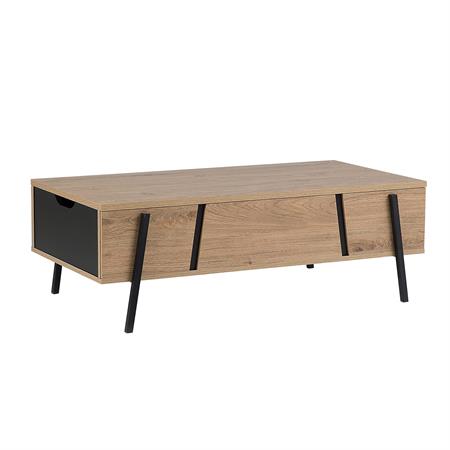 Table basse imitation bois effet bois effet clair