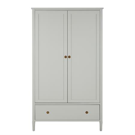 Armoire 2 portes gris clair