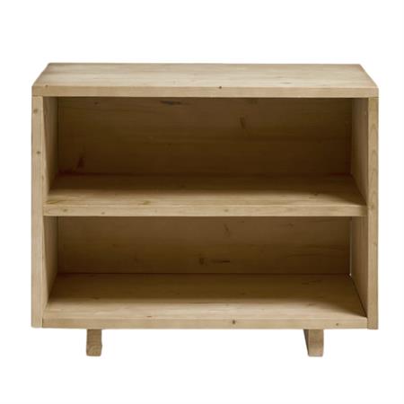 Table de chevet sans tiroir en bois couleur naturel