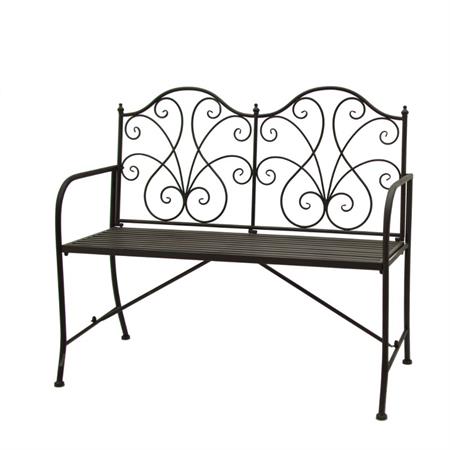 Banc de jardin fer style ancien 88x110