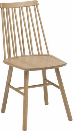 Chaise en frêne blond ZigZag - Hans K