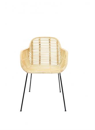 Fauteuil enfant rotin