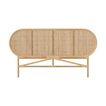Tête de lit en rotin naturel 140 cm