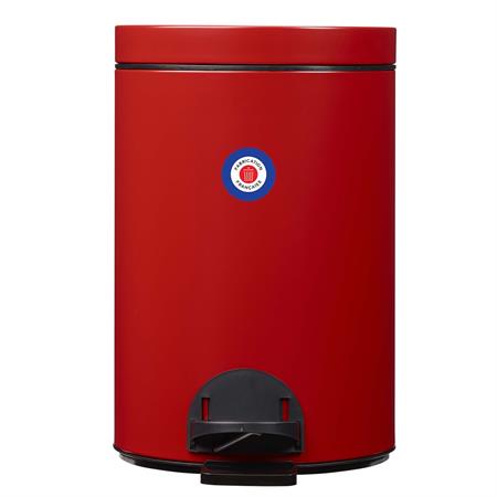 Poubelle de cuisine à pédale 14L Fabriqué en France
