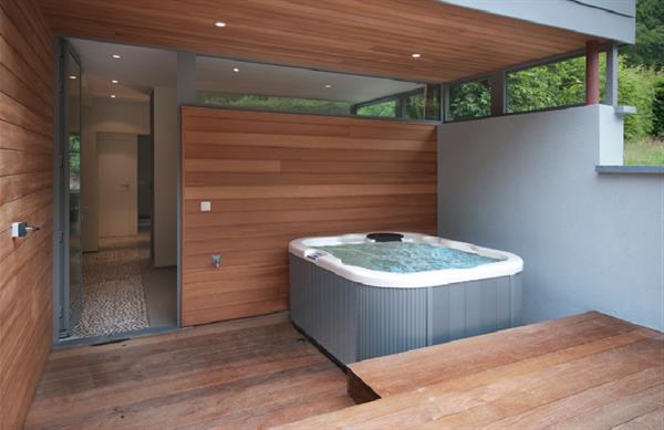 Image Spa et jacuzzi dans la nature AAI Intra Muros SPRL