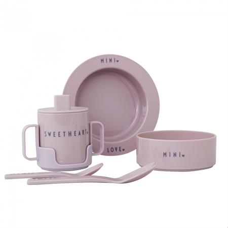 Coffret Vaisselle Enfant Rose