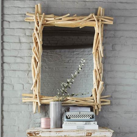 Miroir en bois flotté H 113 cm RIVAGE Maisons du monde
