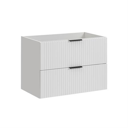 Meuble sous-vasque stratifiés blanc