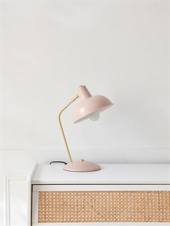 Lampe rétro rose