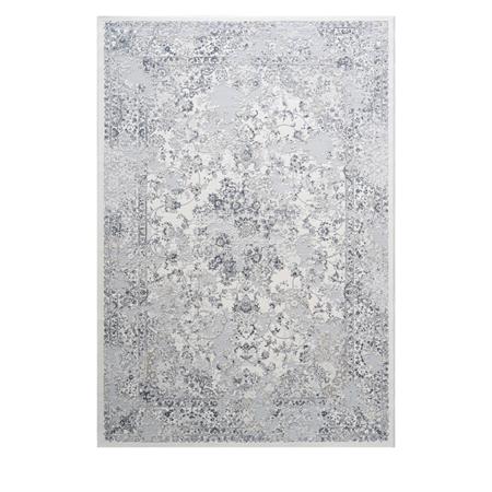 Tapis d’inspiration vintage - 200x290cm Gris Polypropylène
