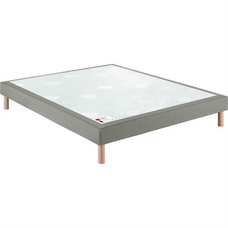 Sommier confort médium chiné naturel 18 cm 120x200
