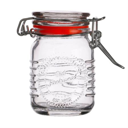 Petit pot à épices verre avec clip 70ml