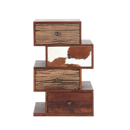Cabinet de rangement en manguier L 50 cm Montana