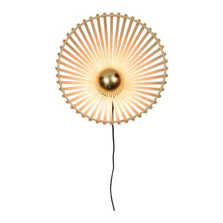 Applique asymétrique en bambou D40