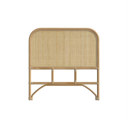 Tête de lit 90 cm en rotin naturel