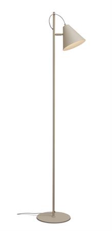 Lampadaire métal sable 25x35