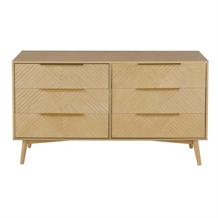 Commode double 6 tiroirs