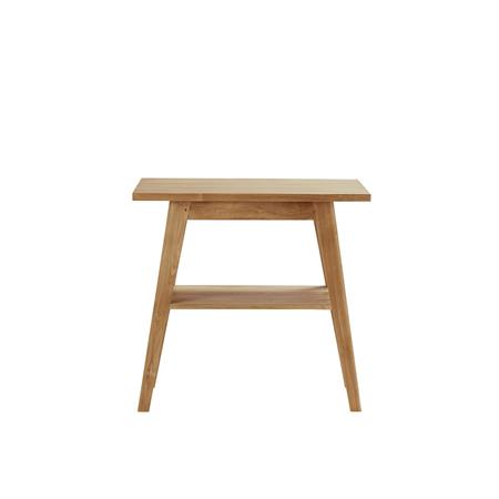 Meuble sous vasque en teck massif 80 cm