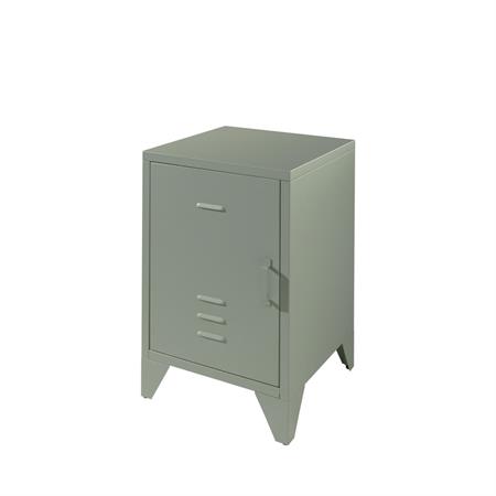 Table de chevet en métal - Vert amande