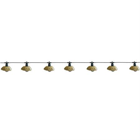 Guirlande lumineuse extérieur Poly rotin Beige 5