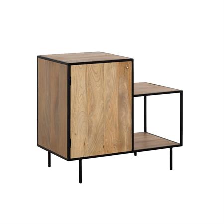 Meuble sous vasque en bois marron 90 cm