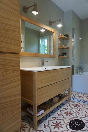 Ensemble mobilier de salle de bain