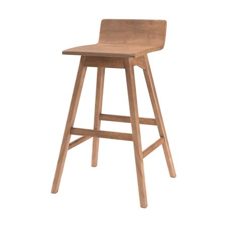 Chaise de bar en bois de teck 72