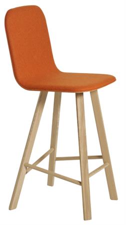 Chaise haute orange Tria - Colé Italian Design Label