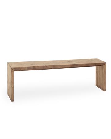 Banc en bois de sapin vieilli 165x45cm
