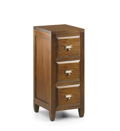 Table de chevet en bois marron L 30 cm